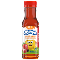 Лимонадик Агуша яблоко-клубника-арония-шиповник с 3 лет, 300мл