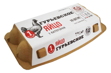 Яйцо куриное Курочкино цветное С1, 10шт