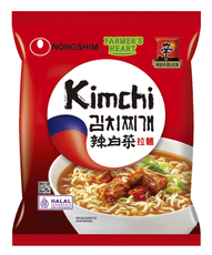Лапша быстрого приготовления Nongshim Кимчи Рамен, 120г