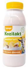 Биойогурт Сернур из козьего молока банан-финик 3-4.5%, 230г