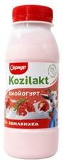 Биойогурт Сернур из козьего молока земляника 3-4.5%, 230г