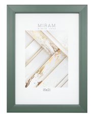 Фоторамка Мирам зеленая, 15 х 21см