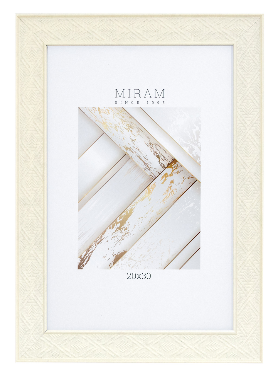 Фоторамка Мирам светло-бежевая, 20 х 30см