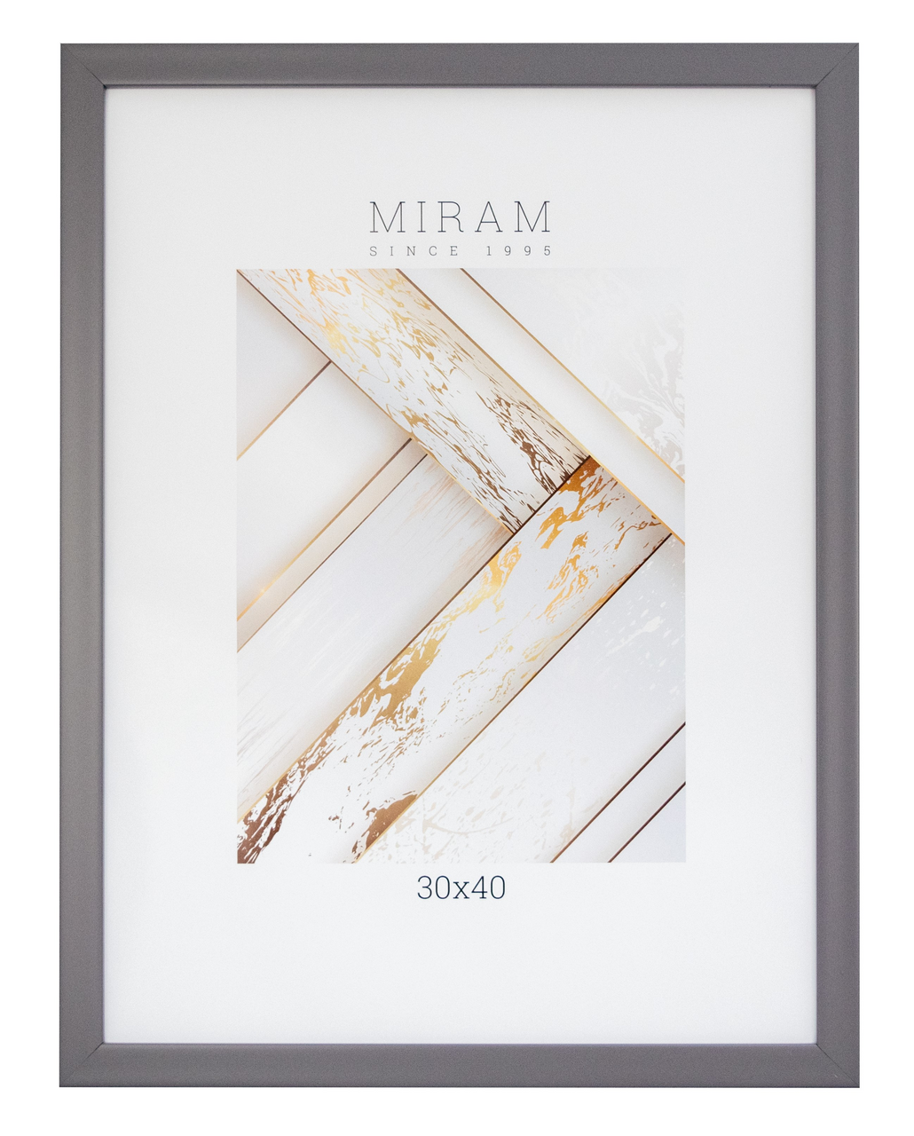 Фоторамка Мирам темно-серая, 30 х 40см