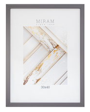 Фоторамка Мирам темно-серая, 30 х 40см