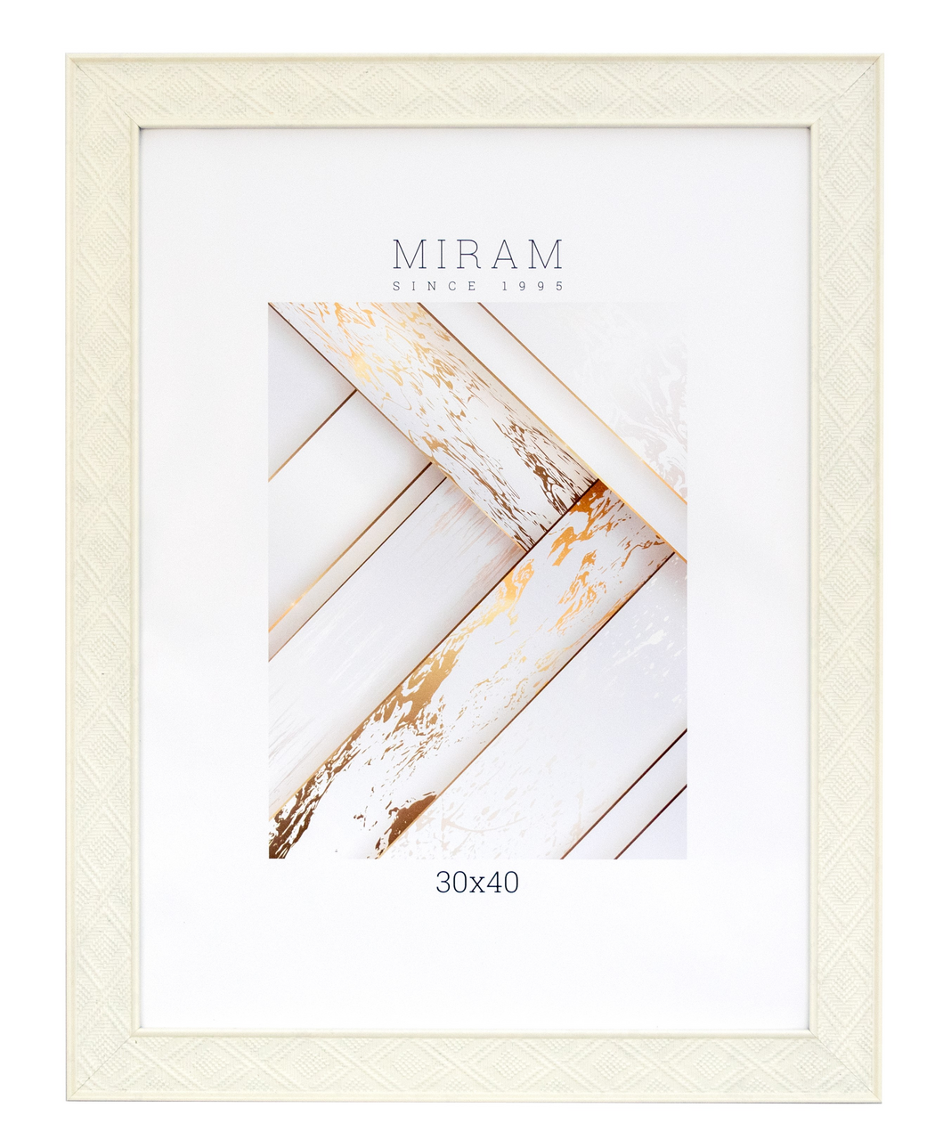 Фоторамка Мирам светло-бежевая, 30 х 40см