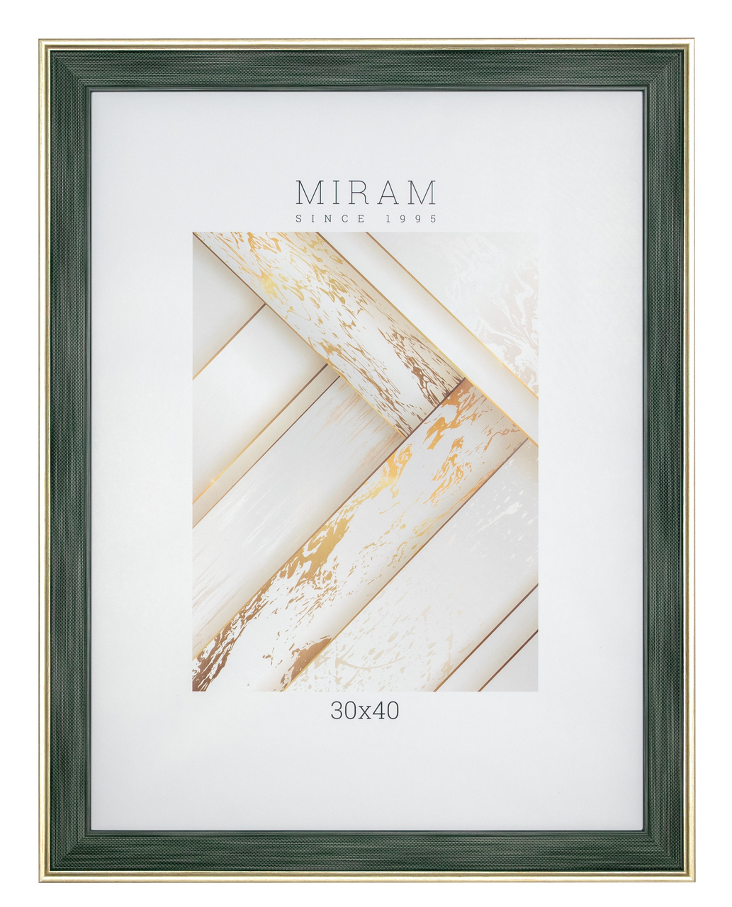 Фоторамка Мирам зеленая, 30 х 40см