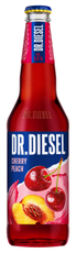 Пивной напиток Doctor Diesel Cherry-Peach вишня и персик, 0.4л