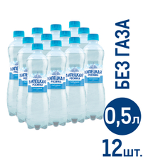 Вода Росинка Липецкая Лайт питьевая негазированная, 500мл x 12 шт