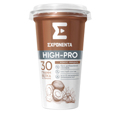 Напиток кисломолочный Exponenta High-pro Кокос-миндаль обезжиренный, 250г