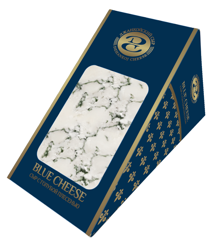 Сыр мягкий Джанкойский Сыр Халяль с голубой плесенью 50%, 100г