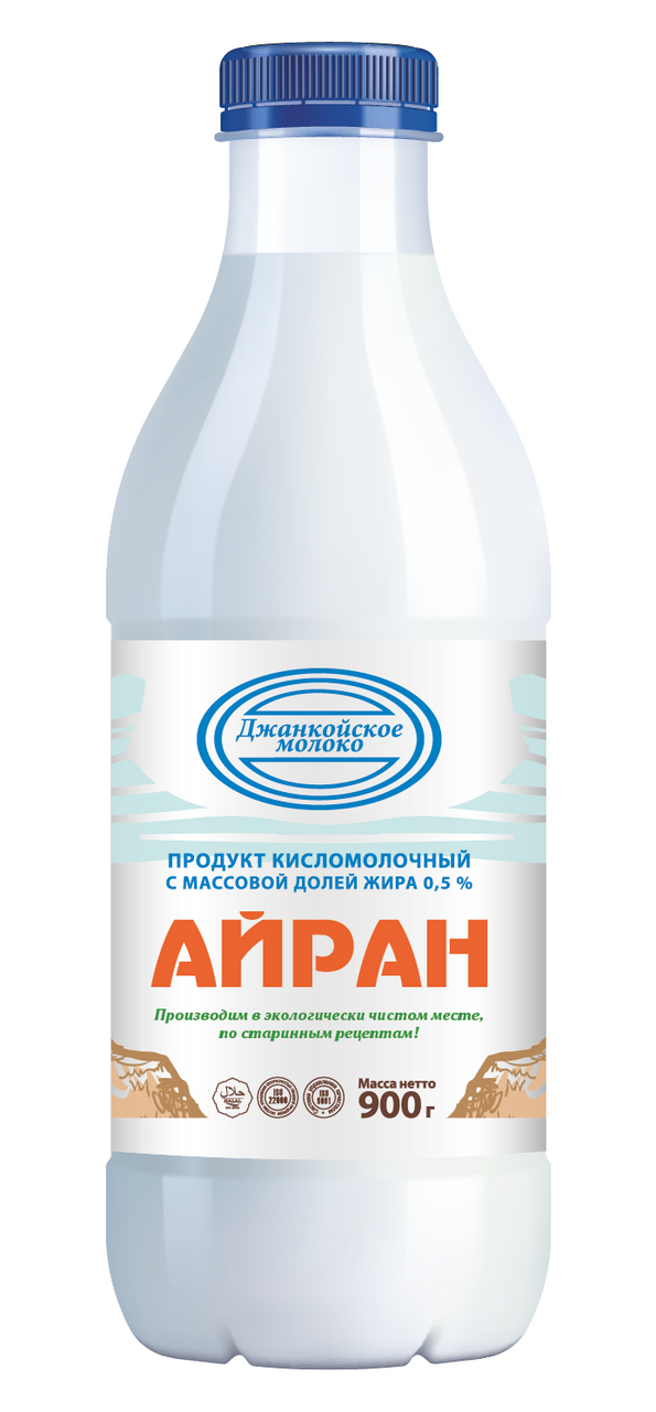 Айран Джанкойское молоко 0.5%, 900г