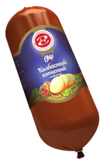 Сыр плавленый Джанкойский Сыр Халяль Колбасный копченый 50%, 400г