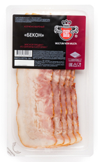 Бекон из свинины Велес варено-копченый нарезка, 150г