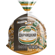 Хлеб Каравай Ангарский Дарницкий, 600г