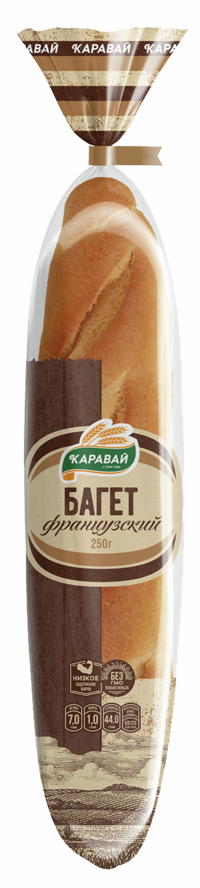 Багет Каравай Французский, 250г