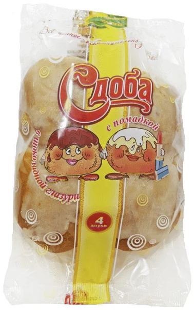 Сдоба Каравай с помадкой, 200г