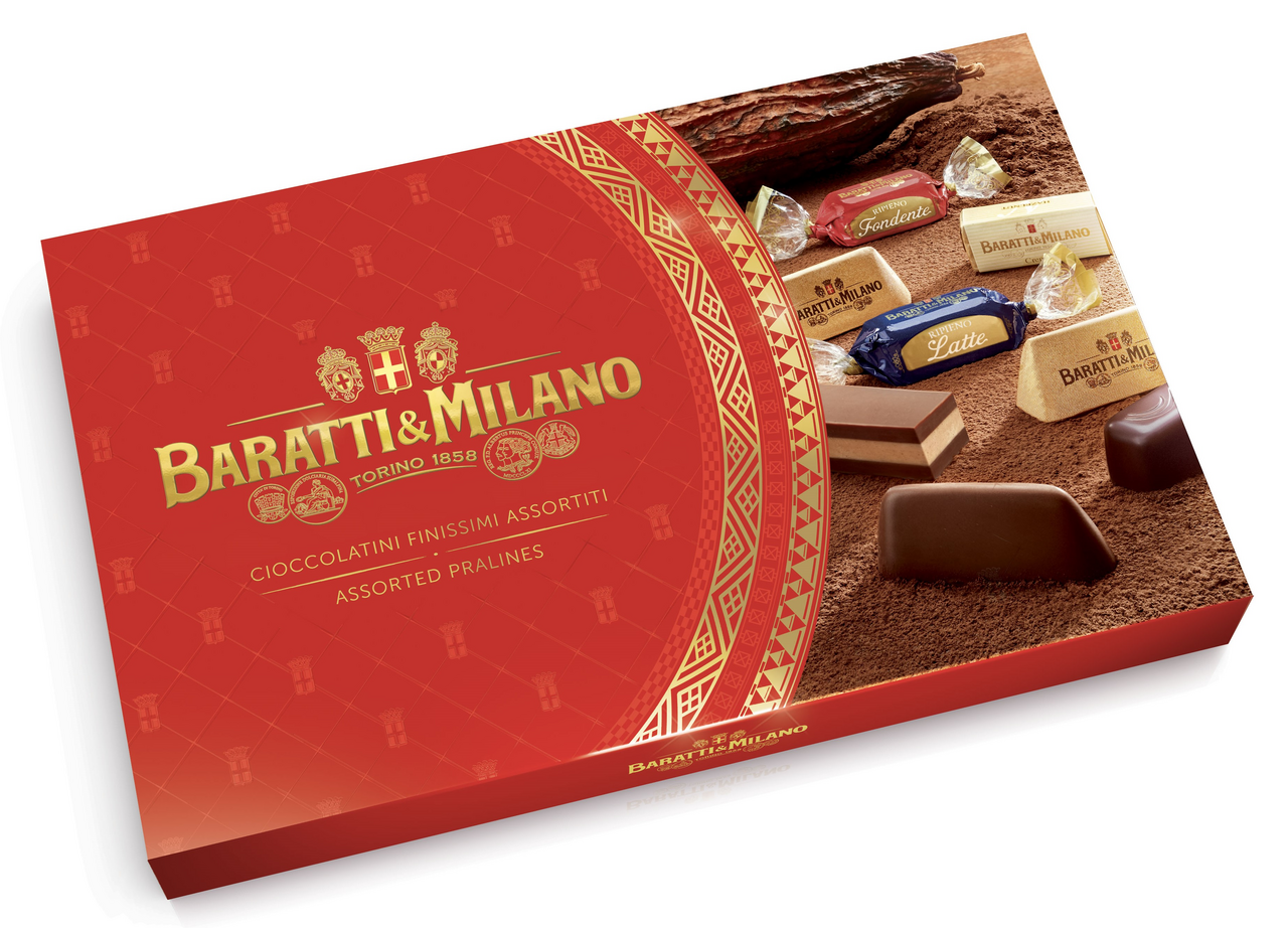 Конфеты шоколадные Baratti & Milano Ассорти, 230г