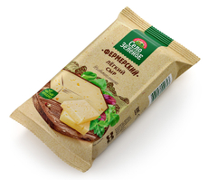 Сыр Село Зеленое Фермерский легкий 35%, 200г