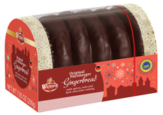 Пряники Wicklein Нюрнбергские покрытые темным шоколадом, 200г