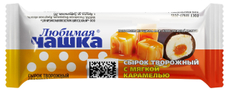 Сырок творожный глазированный Любимая чашка с мягкой карамелью 18%, 40г