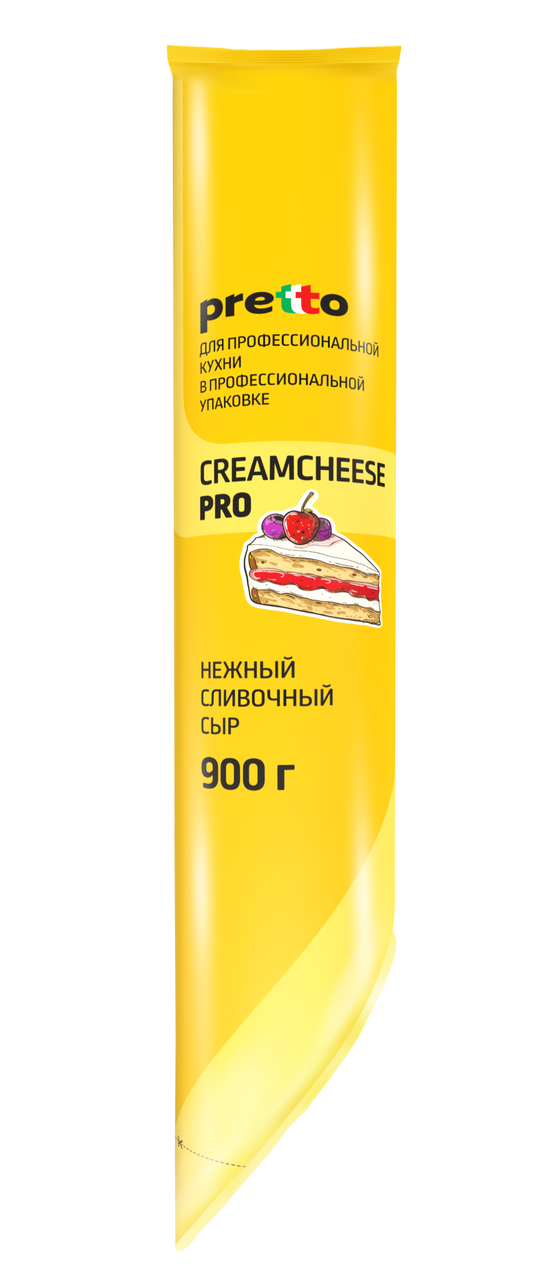 Сыр мягкий Pretto Pro Кремчиз 60%, 900г
