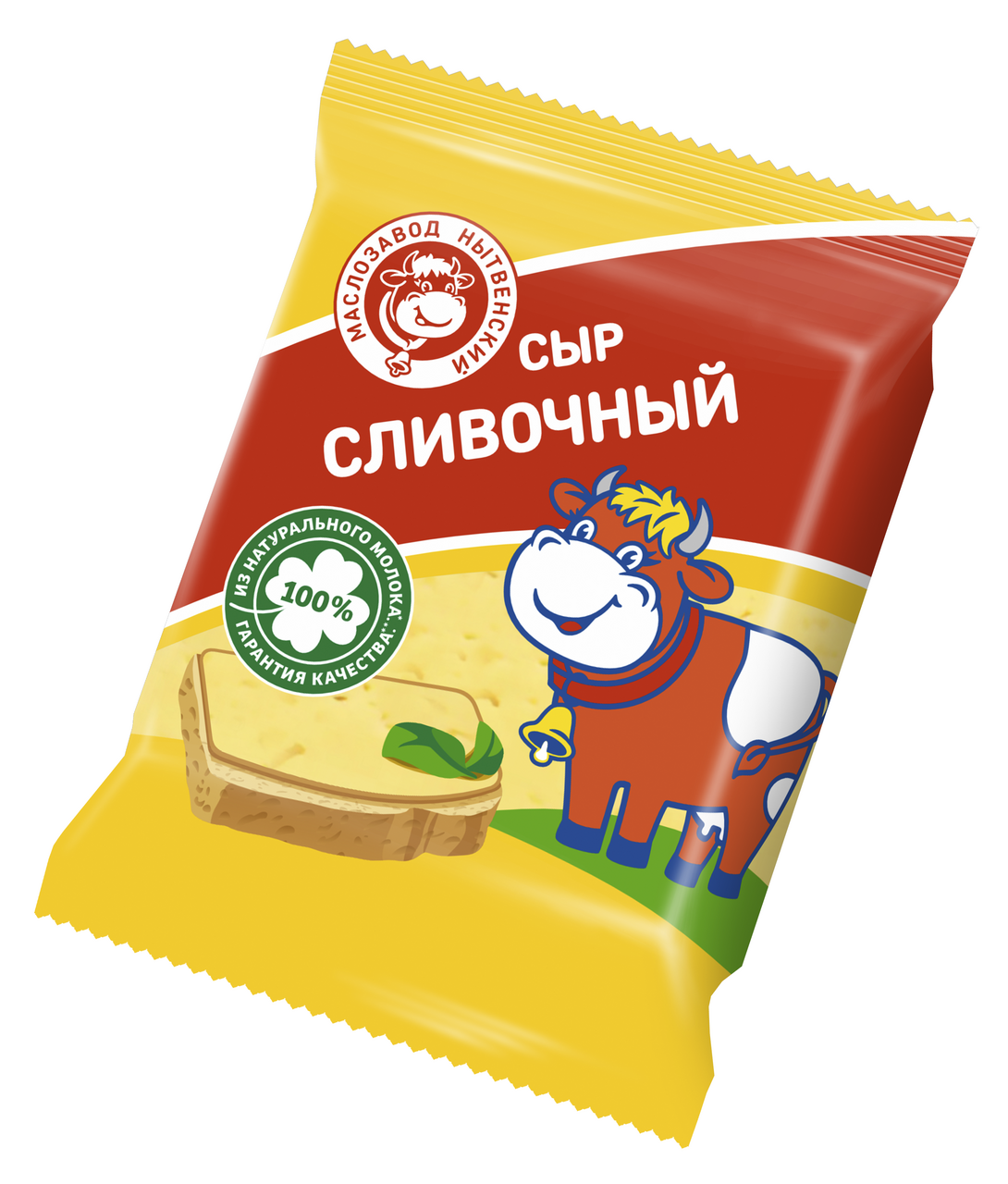 Сыр Маслозавод Нытвенский Сливочный полутвердый 50%, 180г