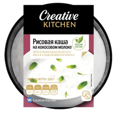 Каша рисовая Creative Kitchen с мякотью кокоса, 220г