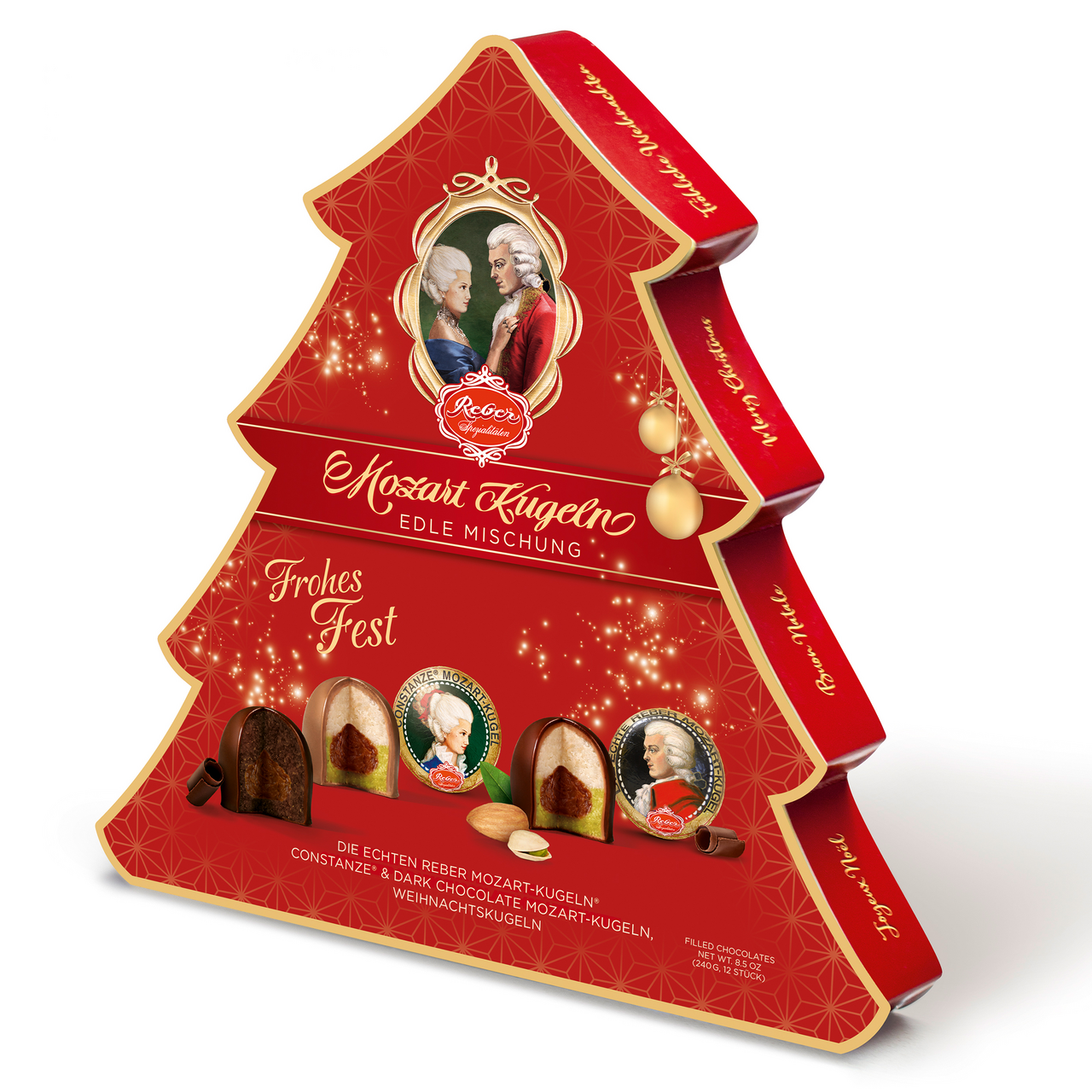 Конфеты Reber шоколадные ассорти, 240г