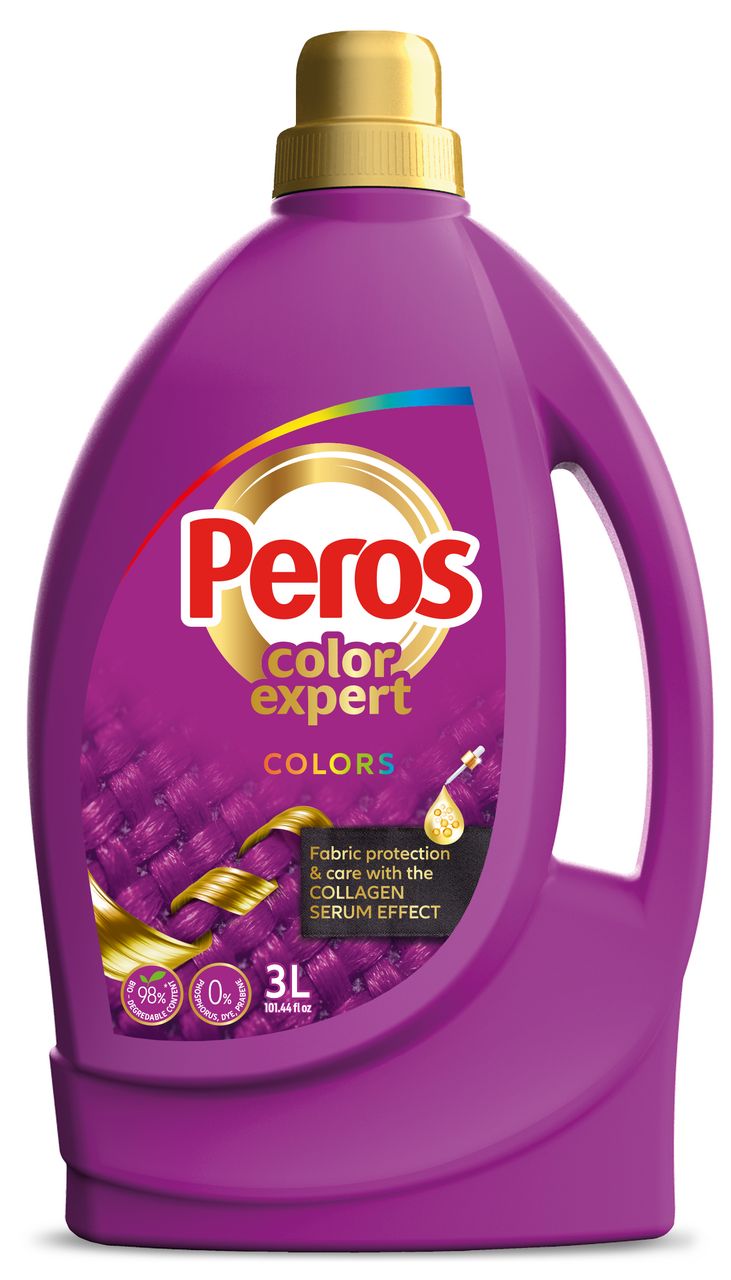 Изображение товара Гель для стирки Peros Color Expert Color 3л для цветного белья
