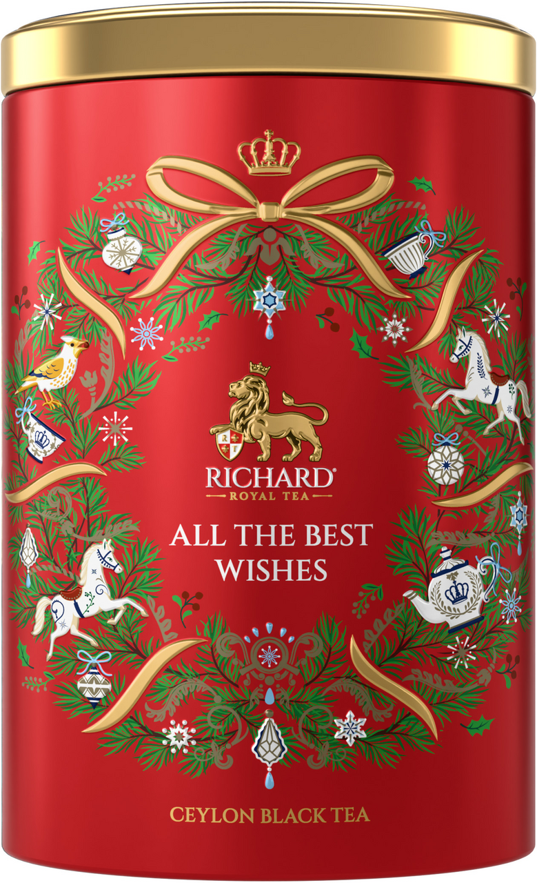 Изображение товара Черный крупнолистовой чай Richard Royal Symbol of the year 80г коллекционный