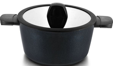 Кастрюля Hitt Brugge с крышкой 3.1л, 22см