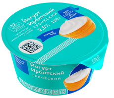 Йогурт Ирбитское греческий 2.5%, 120г
