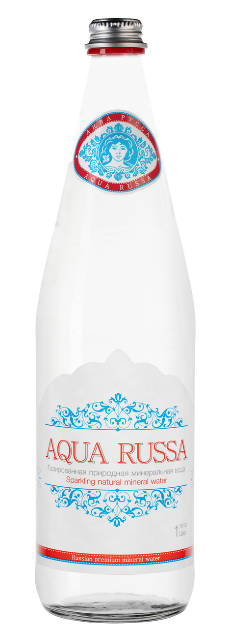 Изображение товара Вода Aqua Russa минеральная газированная, 1л