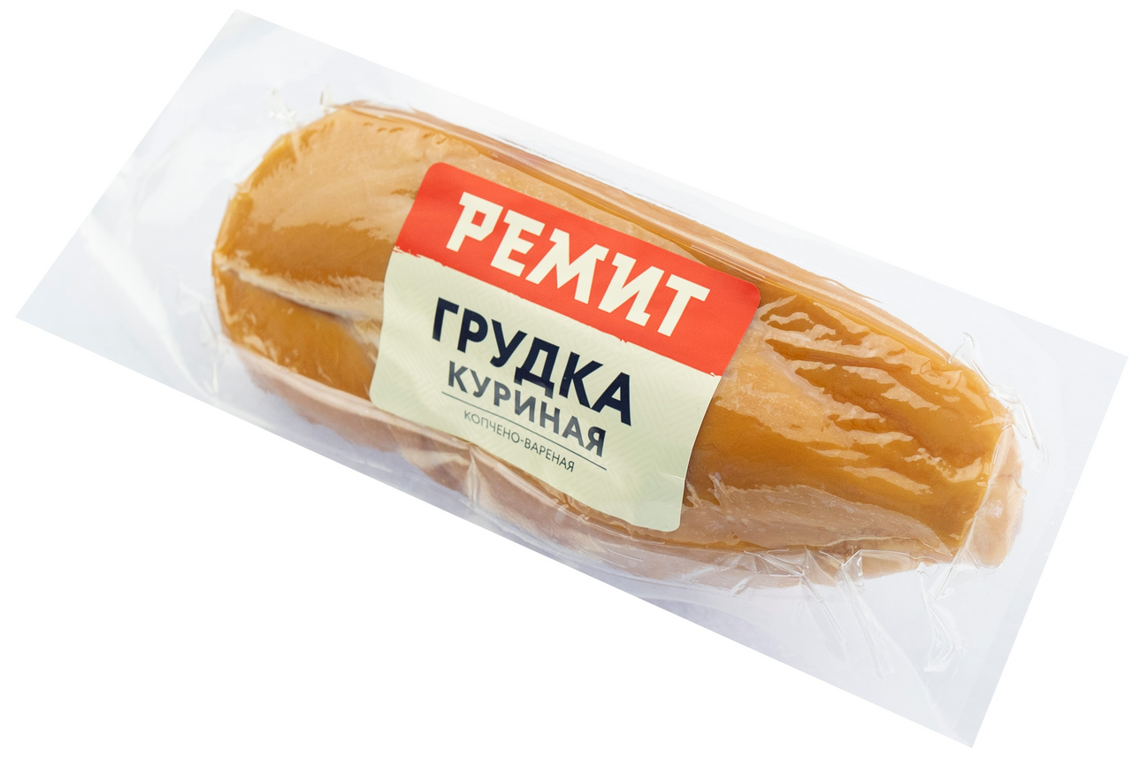Грудка куриная Ремит копчено-вареная, 250г