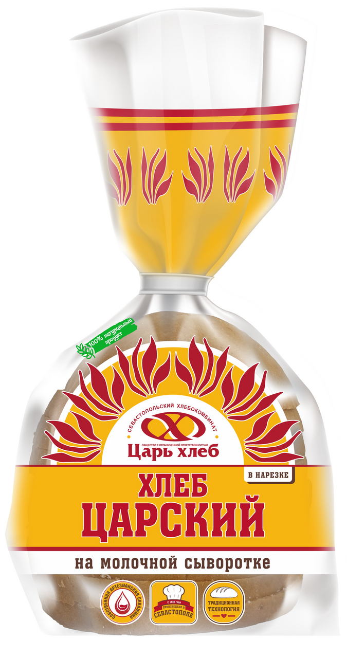 Хлеб Царь хлеб Царский нарезной, 325г