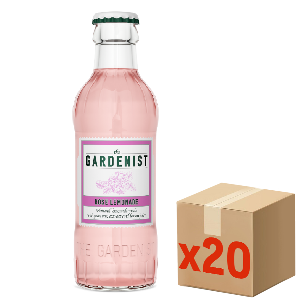 Напиток The Gardenist Розе газированный, 200мл x 20 шт