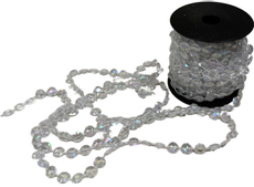 Бусы бриллианты 8мм, 15м