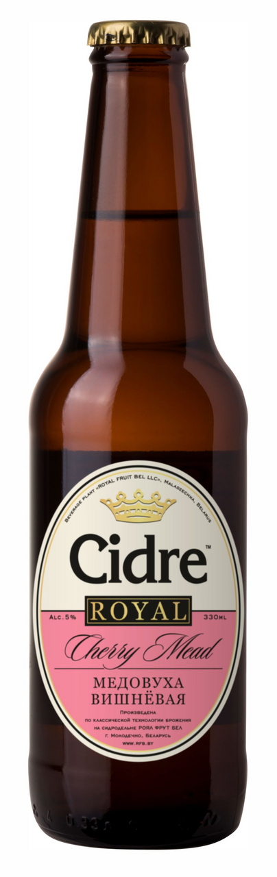 Изображение товара Медовуха Cidre Royal вишня, 0.33л