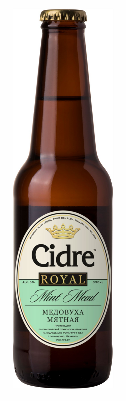 Изображение товара Медовуха Cidre Royal мята, 0.33л