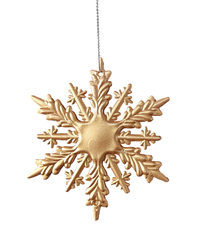 Украшение елочное B&H Лучезарная снежинка, 9.3 x 0.6 x 10.8см
