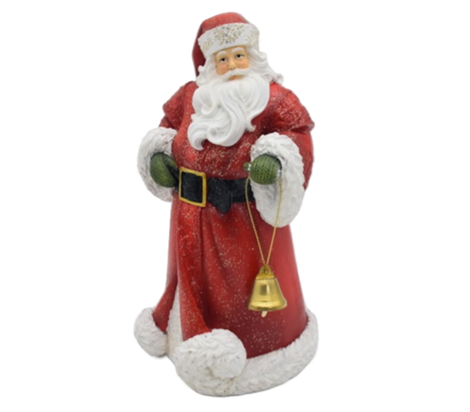 Фигурка Дед Мороз со звоночком, 12.2 x 13.2 x 21.5см