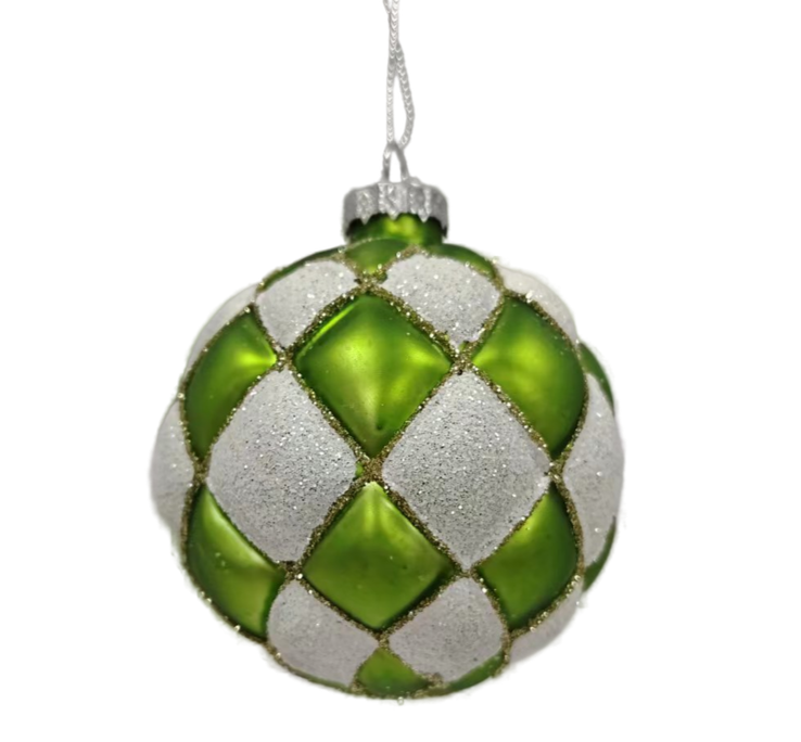 Шар елочный, 8 x 8 x 8.6см