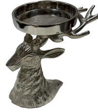 Подсвечник Олень для 1 свечи, 18 x 13 x 14см