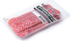 Колбаса Велес Брауншвейгская сырокопченая нарезка, 150г