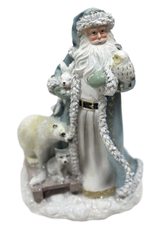Фигурка Дед Мороз с животными, 17 x 14 x 23.5см