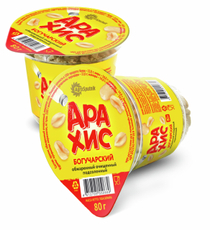 Арахис Богучарские обжаренный подсоленный, 80г