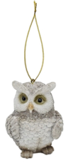 Украшение елочное Сова, 6 x 5 x 8.6см