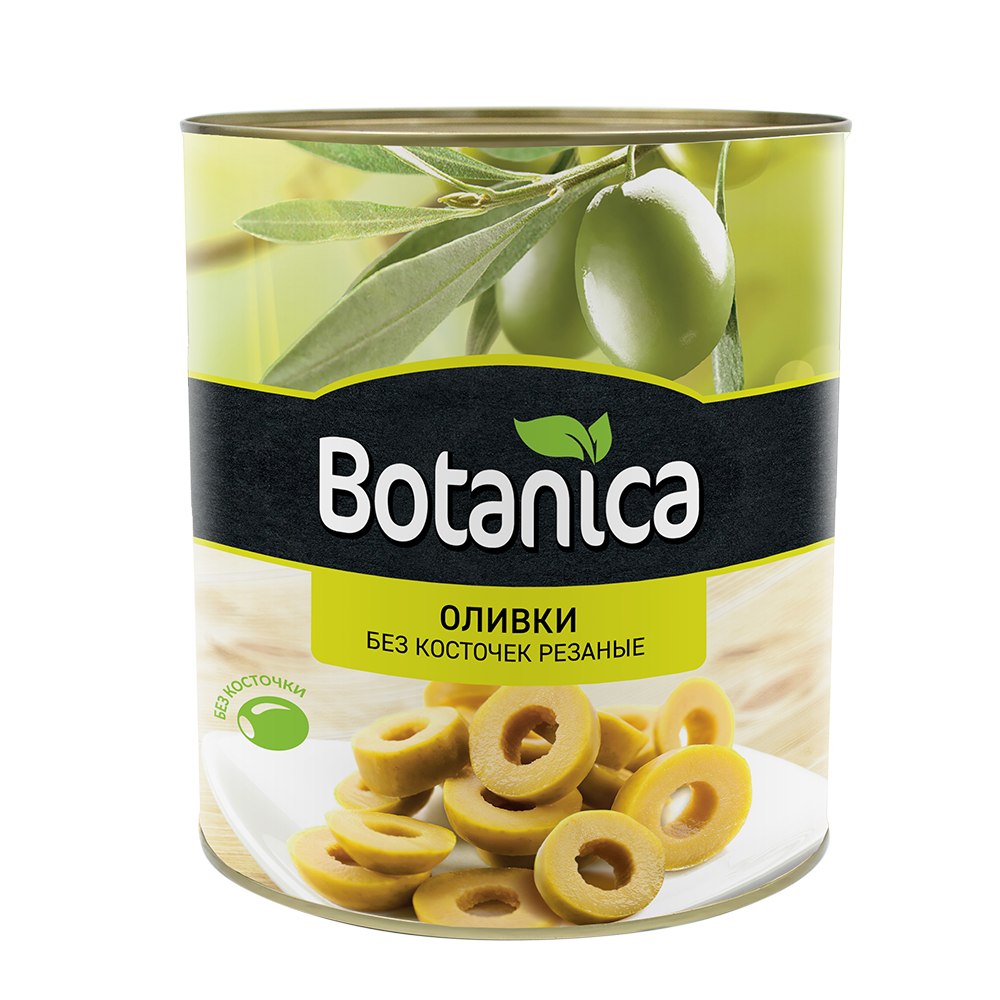 Оливки Botanica без косточек резаные, 3кг