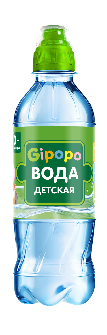 Изображение товара Вода детская Gipopo негазированная, 330мл